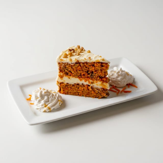 Homemade Carrot Cake.