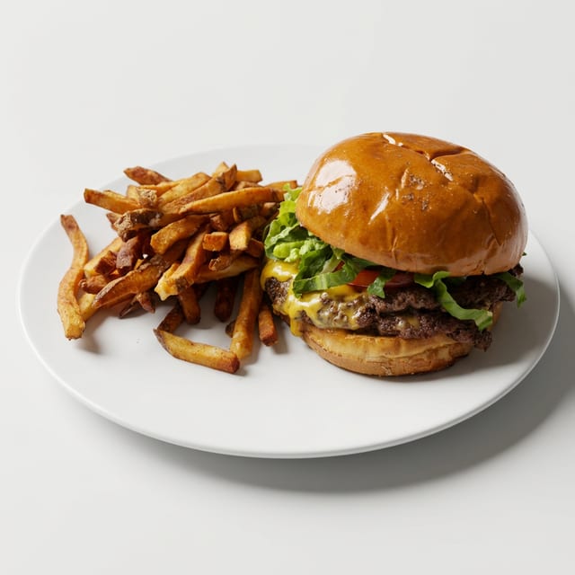 Local's Combo (Double Smash Burger + Fries + Soda).
