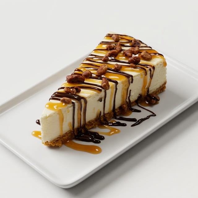 Turtle Cheesecake.
