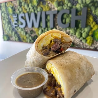 Steak & Eggs Breakfast Burrito